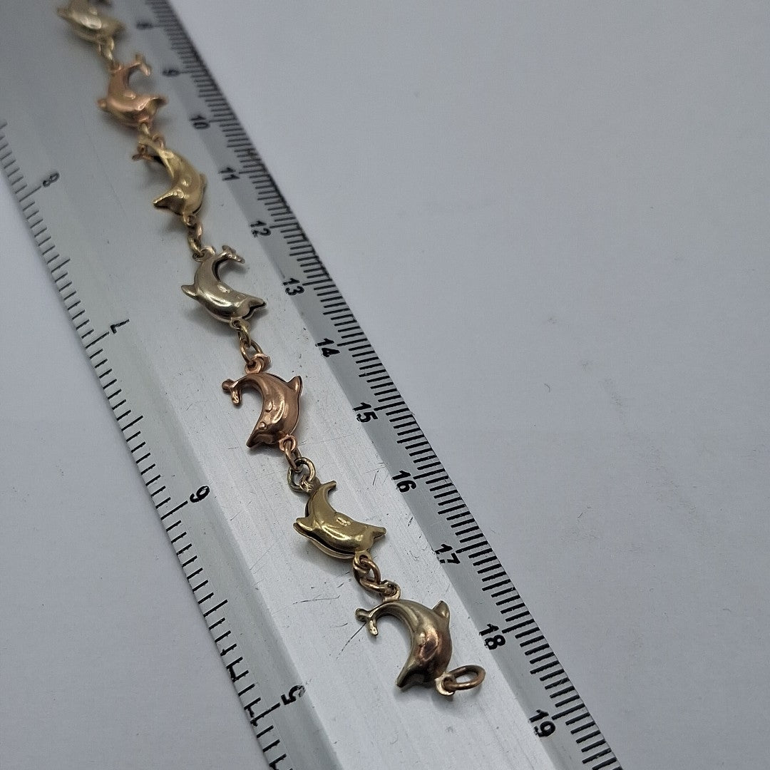 PULSERA ORO 10 K 4.9 GRMS (SEMINUEVO)