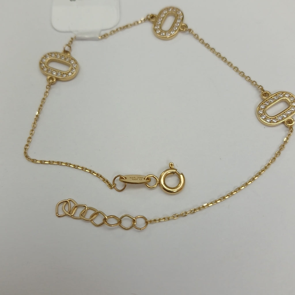 PULSERAS DAMA ORO 14K 1.6 (NUEVO)