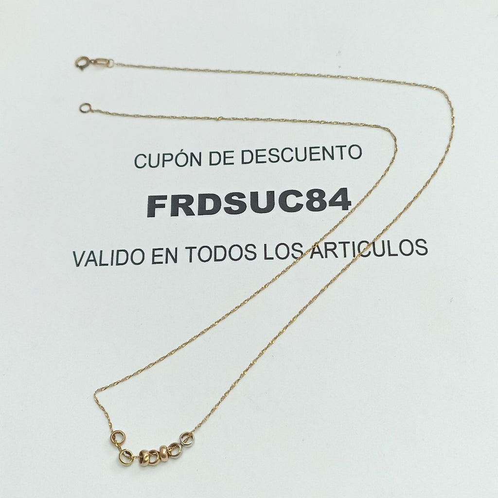 CADENA ORO 14 K 1,00 GRMS (SEMINUEVO)