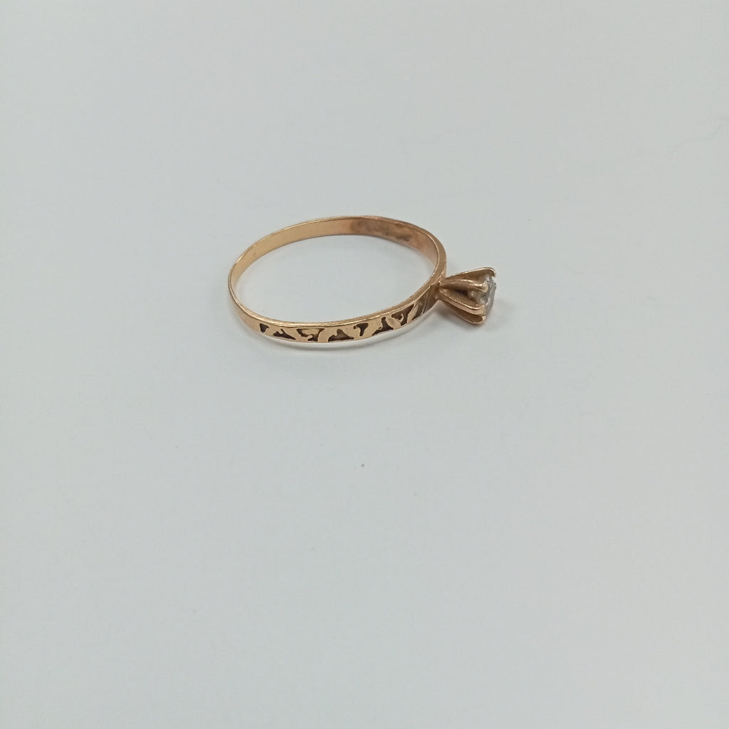 SOLITARIO ORO 10 K 1.6 GRMS (SEMINUEVO)
