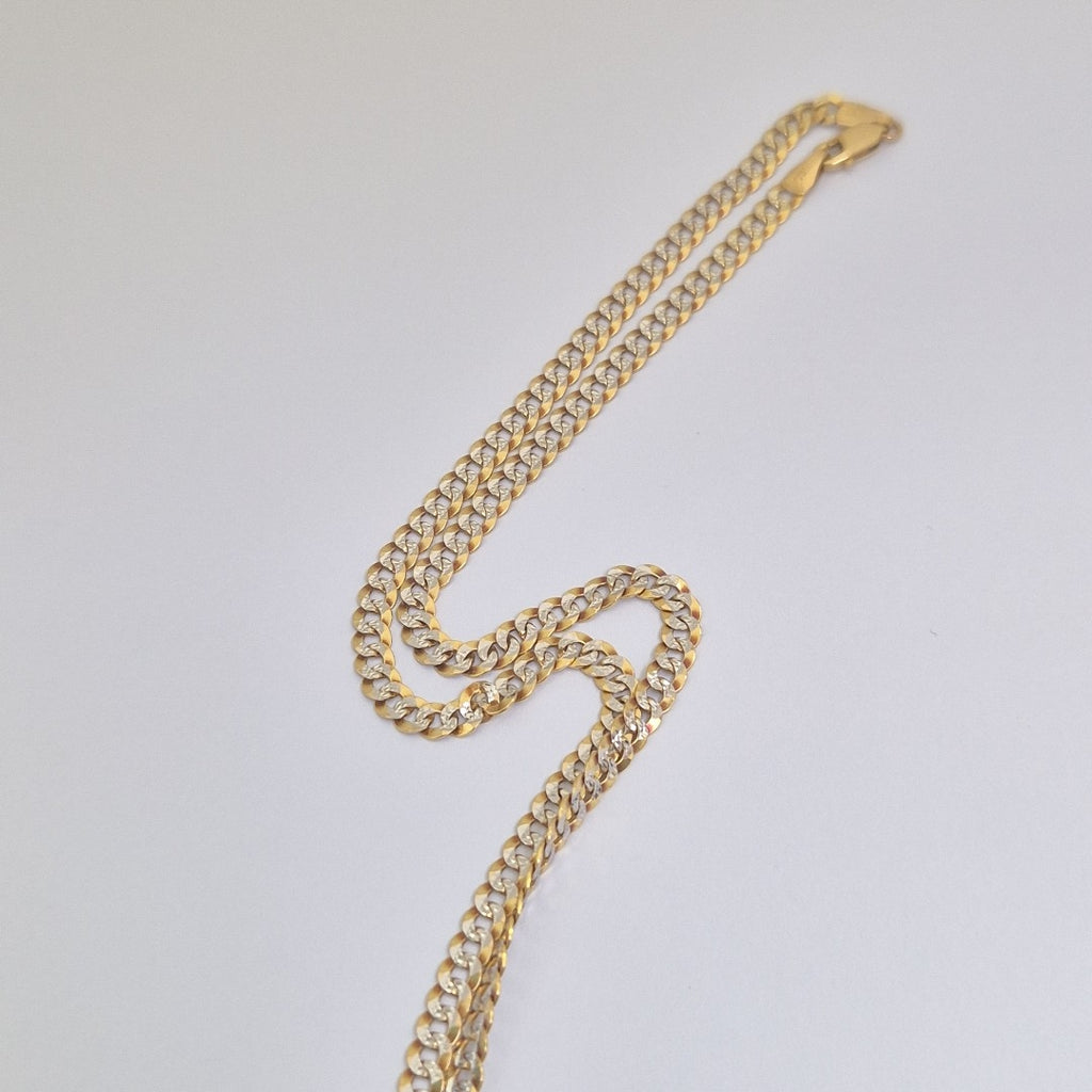 CADENA ORO, RODIADO 14 K 12.4 GRMS (SEMINUEVO)