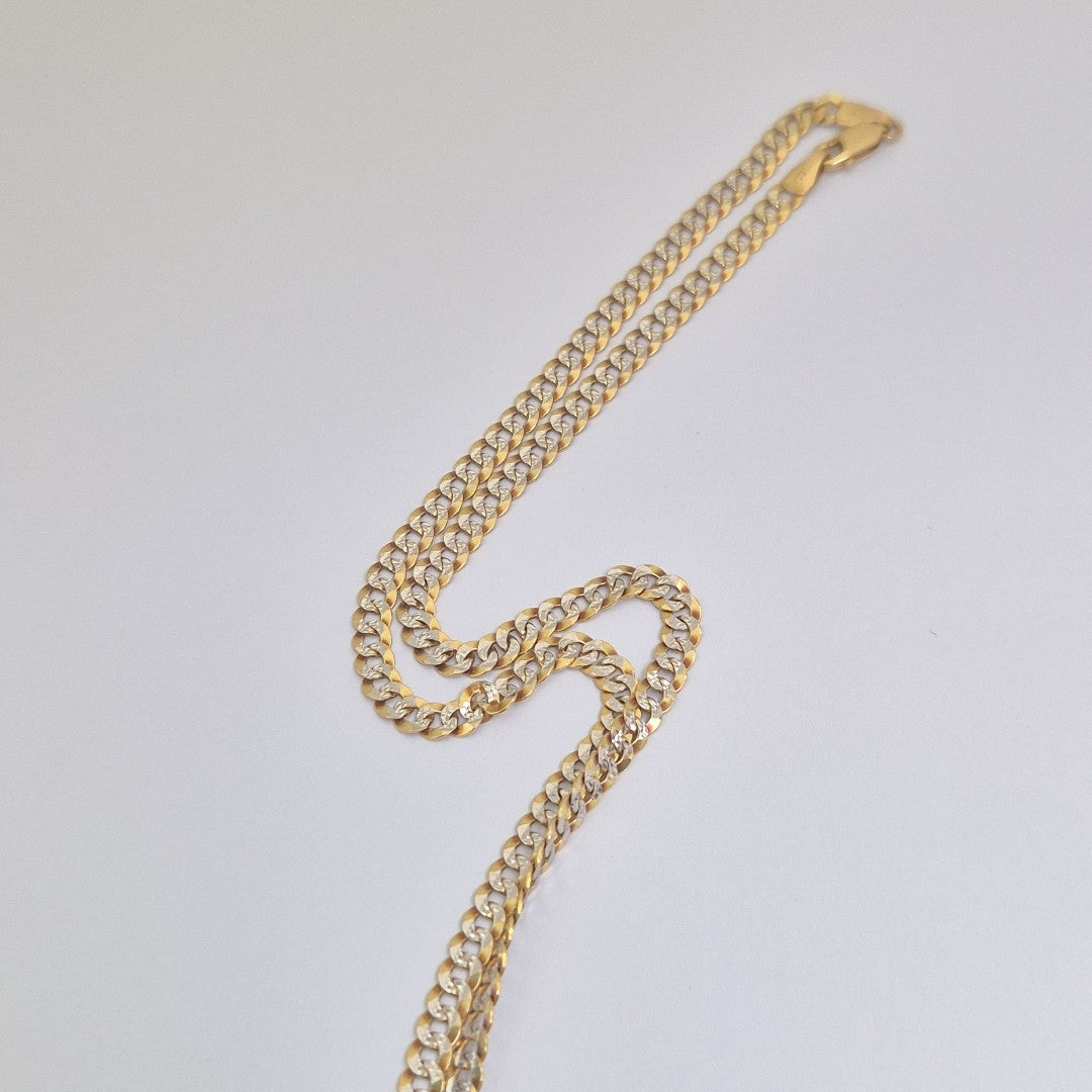 CADENA ORO, RODIADO 14 K 12.4 GRMS (SEMINUEVO)