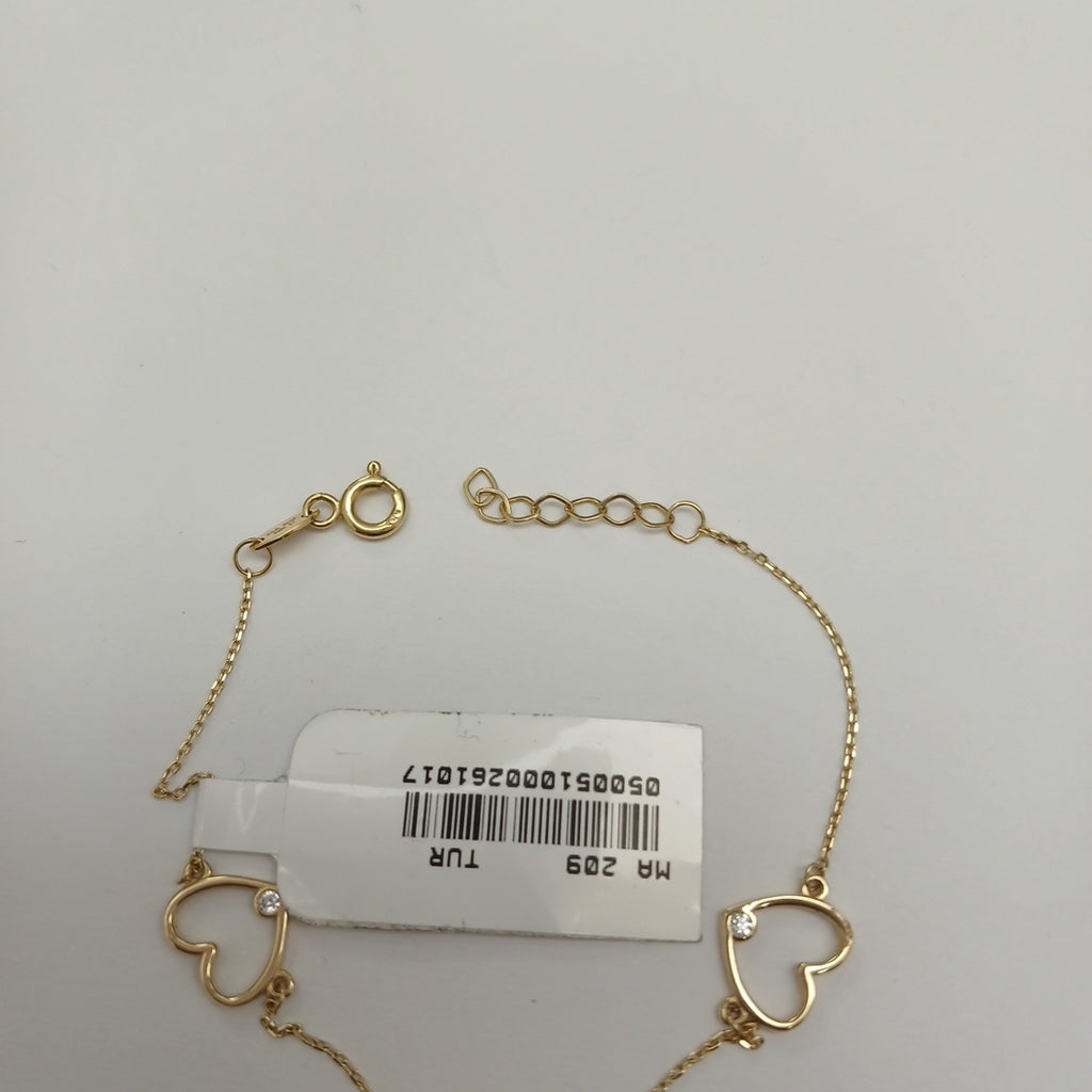 PULSERAS DAMA ORO 14K 1.5 (NUEVO)