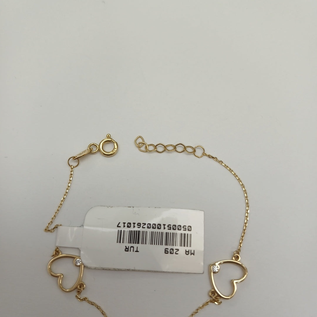 PULSERAS DAMA ORO 14K 1.5 (NUEVO)