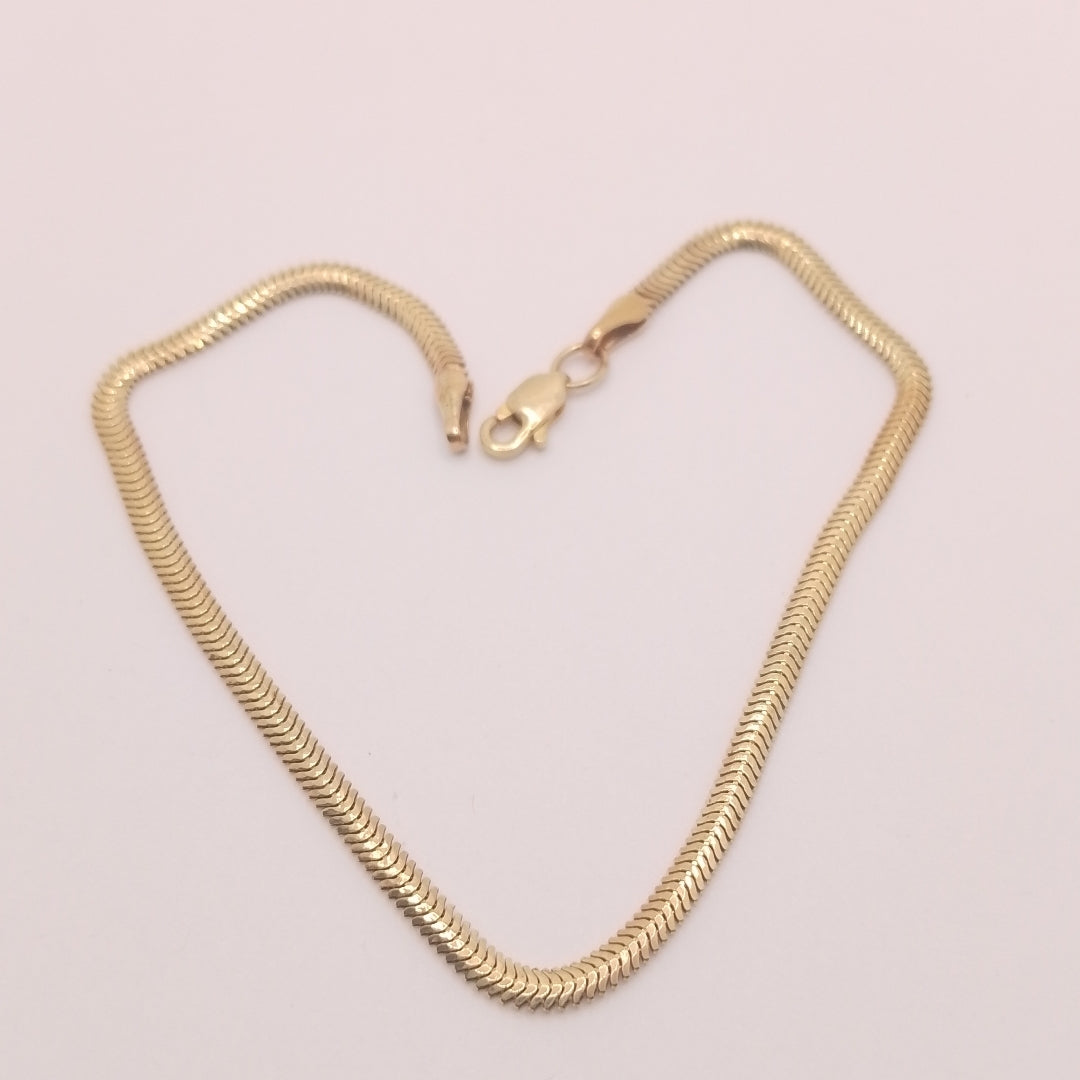 PULSERA ORO 14 K 2.2 GRMS (SEMINUEVO)