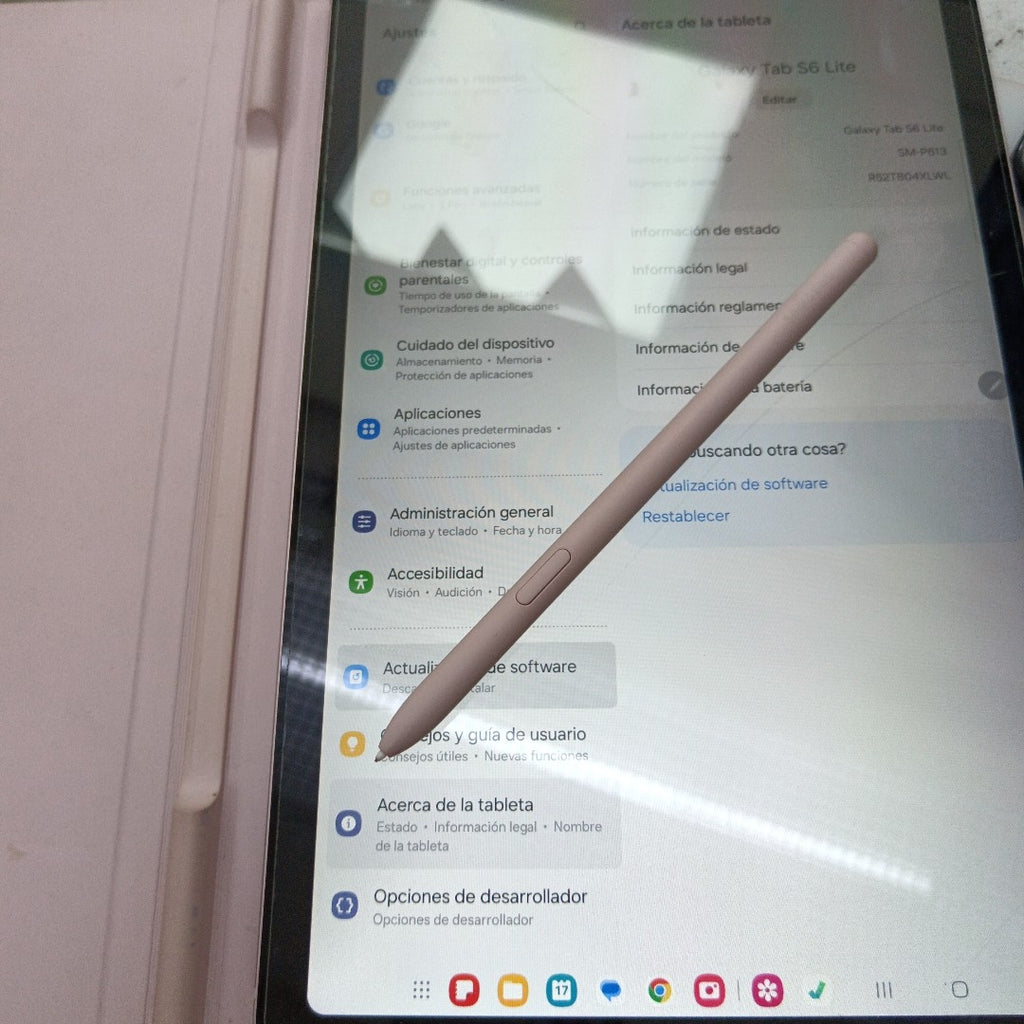 TABLETA SAMSUNG GALAXY TAB S6 LITE SM-P613 64 GB 4 GB RAM (SEMINUEVO)