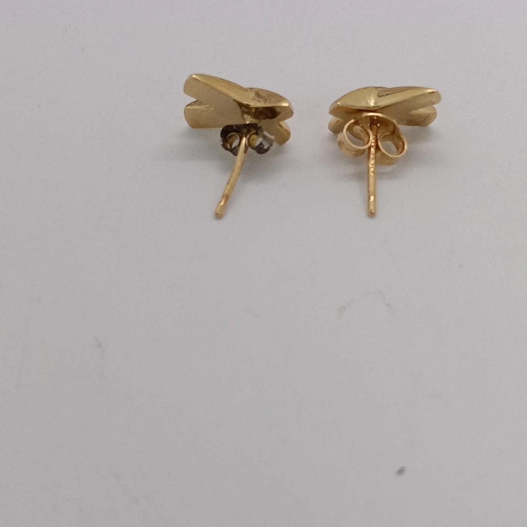 BROQUELES PAR ORO 14 K 1.7 GRMS (SEMINUEVO)