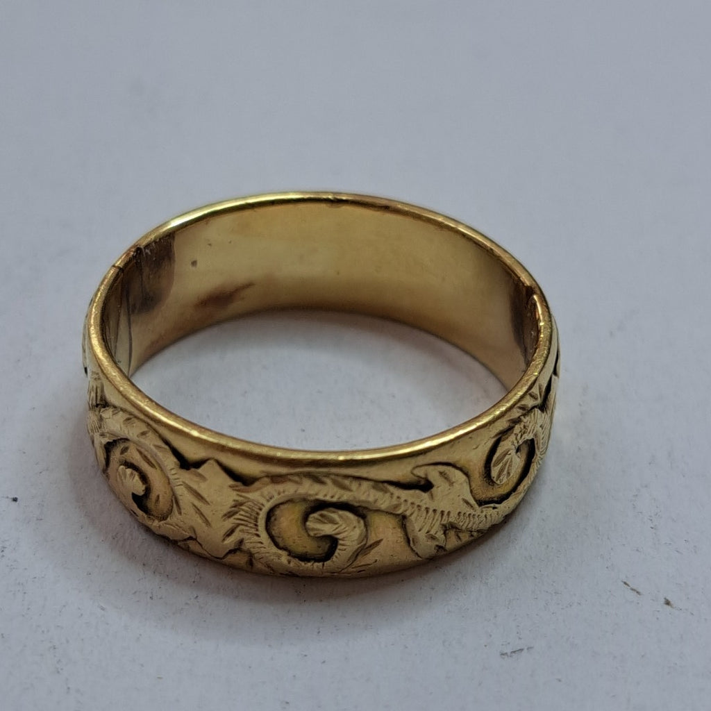 ARGOLLA ORO 14 K 8,60 GRMS (SEMINUEVO)