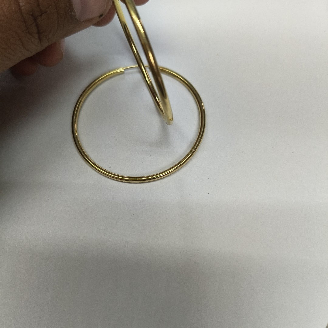ARRACADAS PAR ORO 14 K 3.5 GRMS (SEMINUEVO)