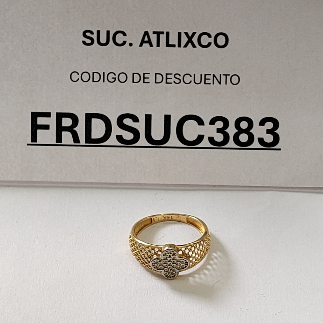 ANILLOS DAMA ORO 14K 2 (NUEVO)