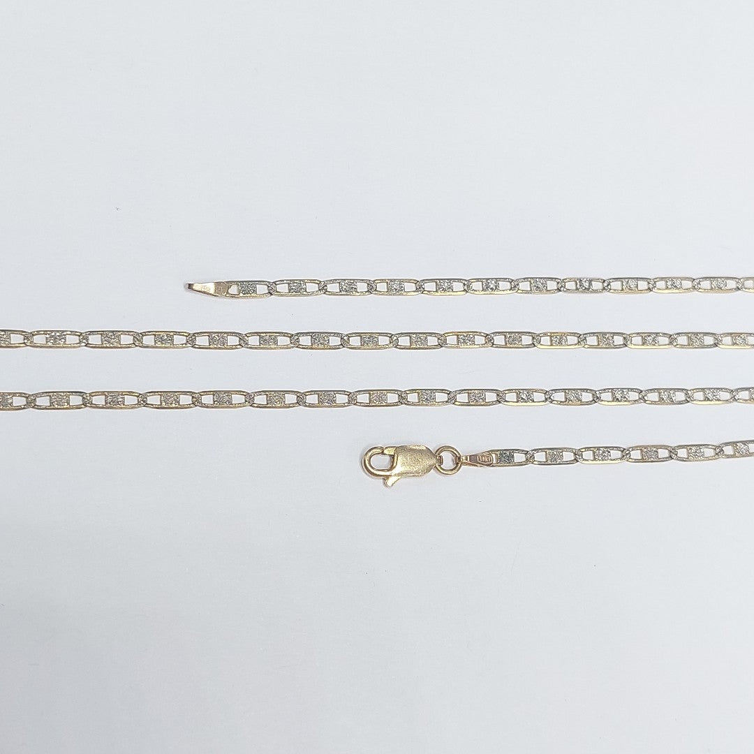 CADENA ORO,RODIADO 14 K 5,00 GRMS (SEMINUEVO)