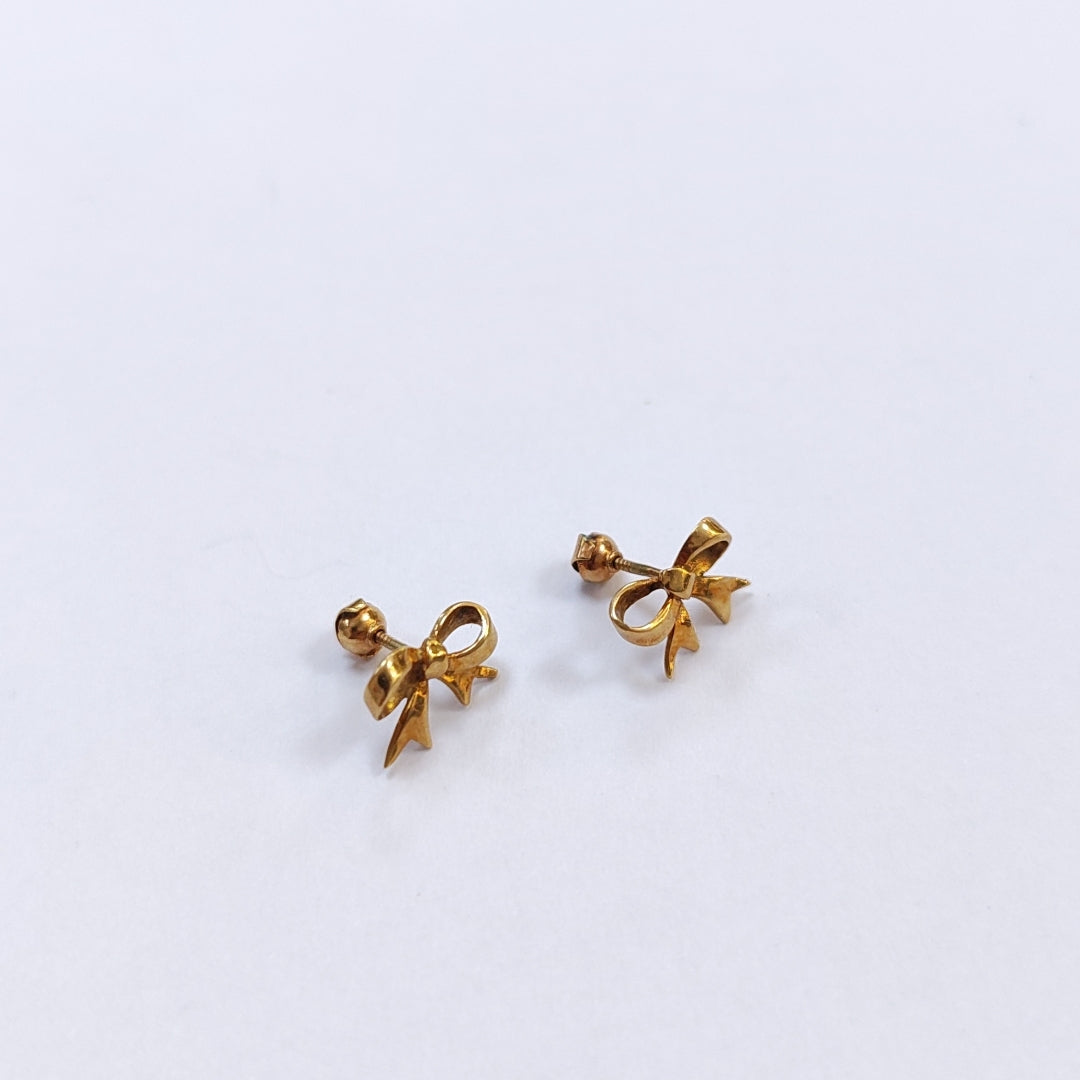 BROQUELES PAR ORO 14 K 1.4 GRMS (SEMINUEVO)