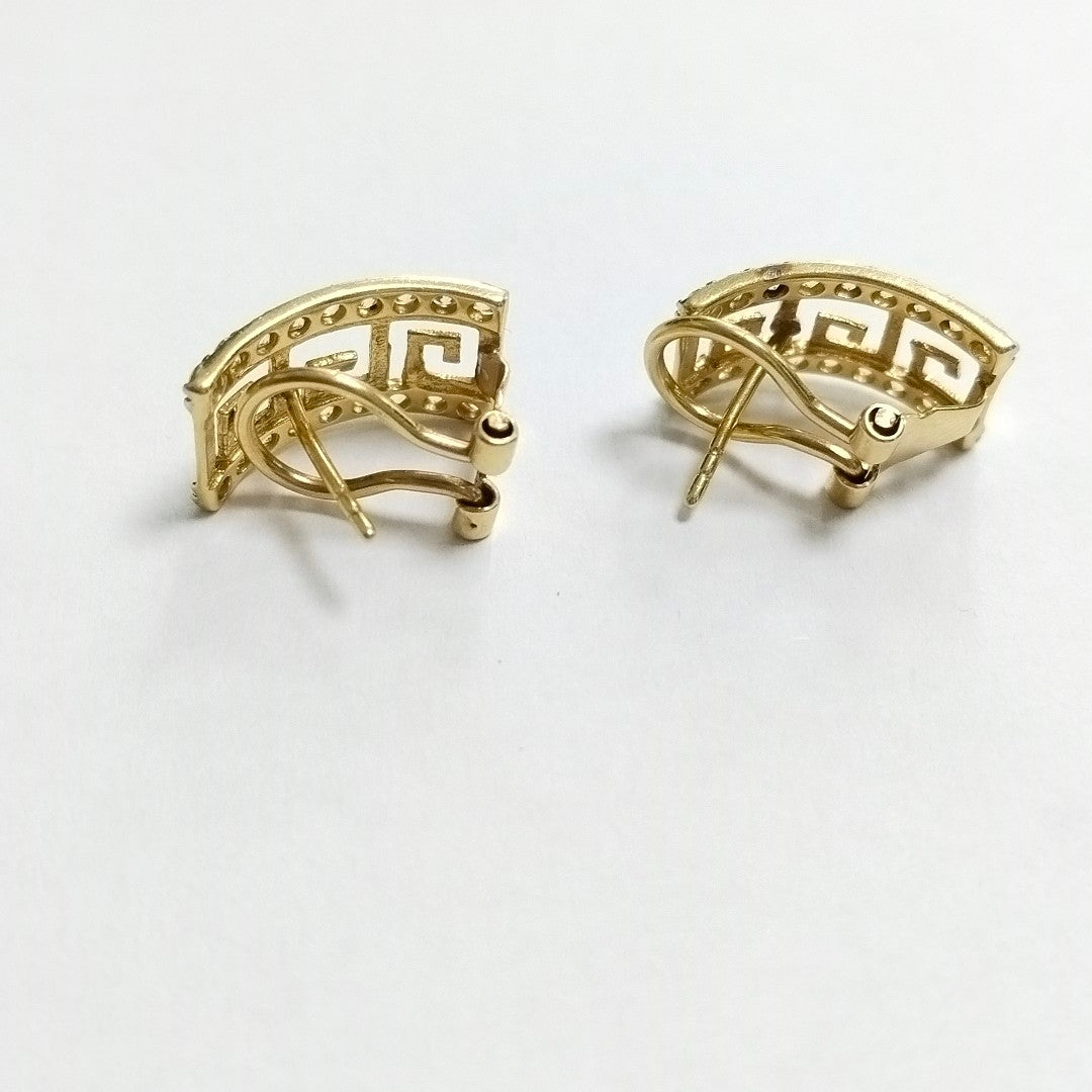 ARETES PAR ORO 14 K 3,30 GRMS (SEMINUEVO)