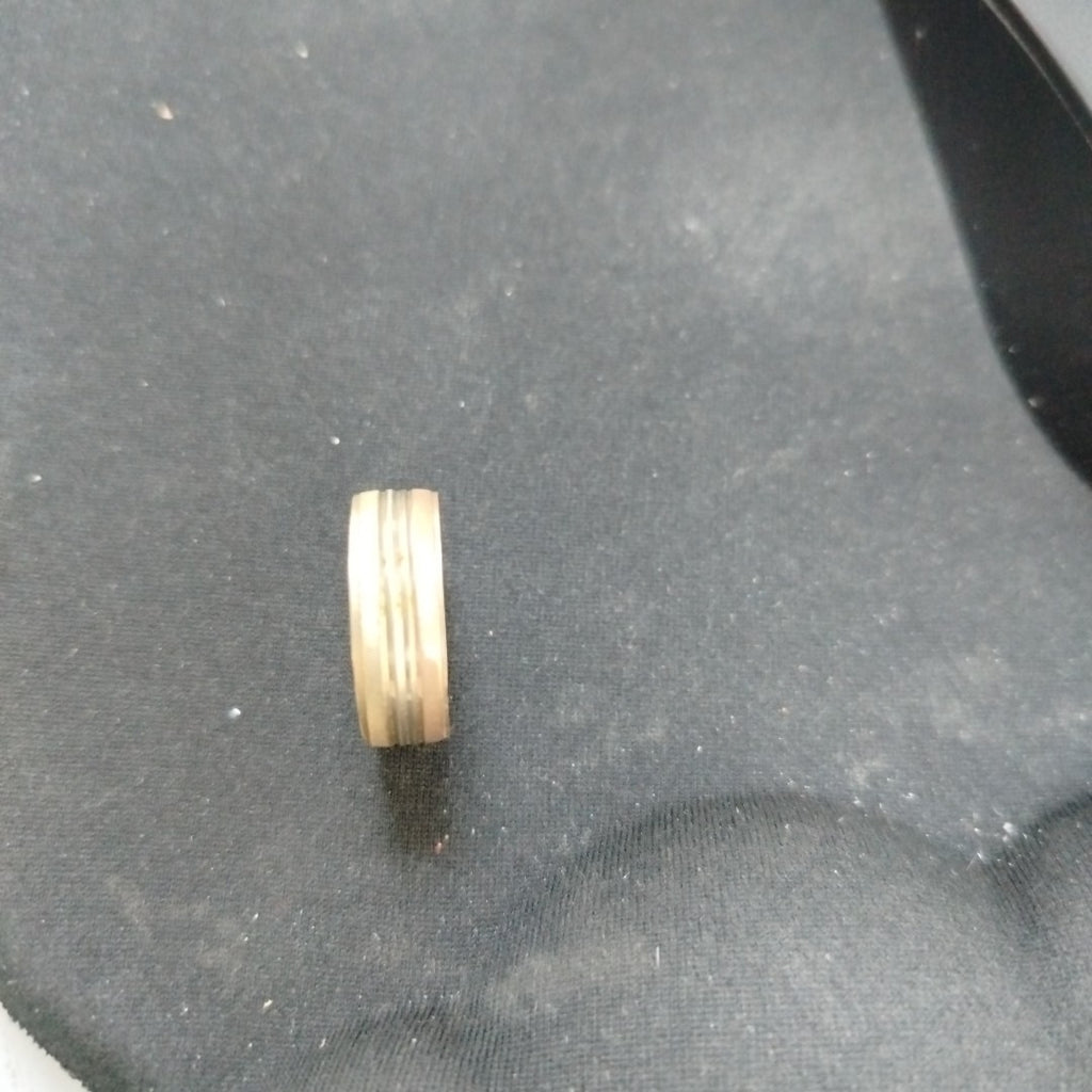 ANILLO ORO COMBINADO 10 K 1.8 GRMS (SEMINUEVO)