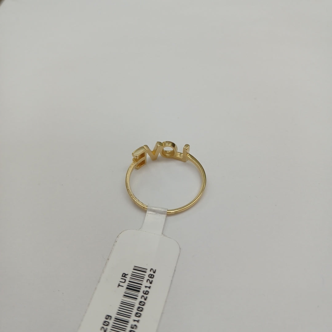 ANILLOS DAMA ORO 14K 2 (NUEVO)