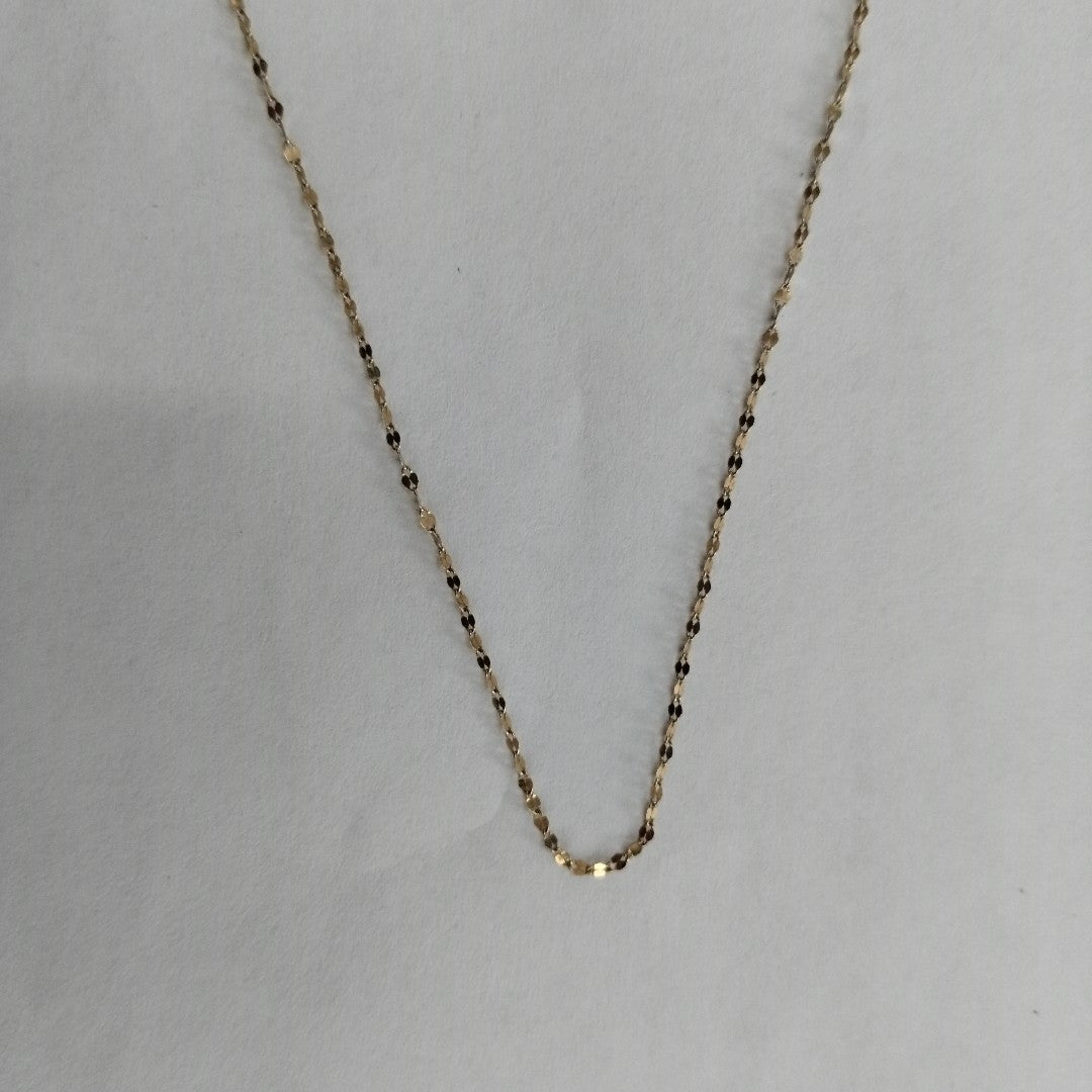 CADENA ORO 14 K 0.6 GRMS (SEMINUEVO)