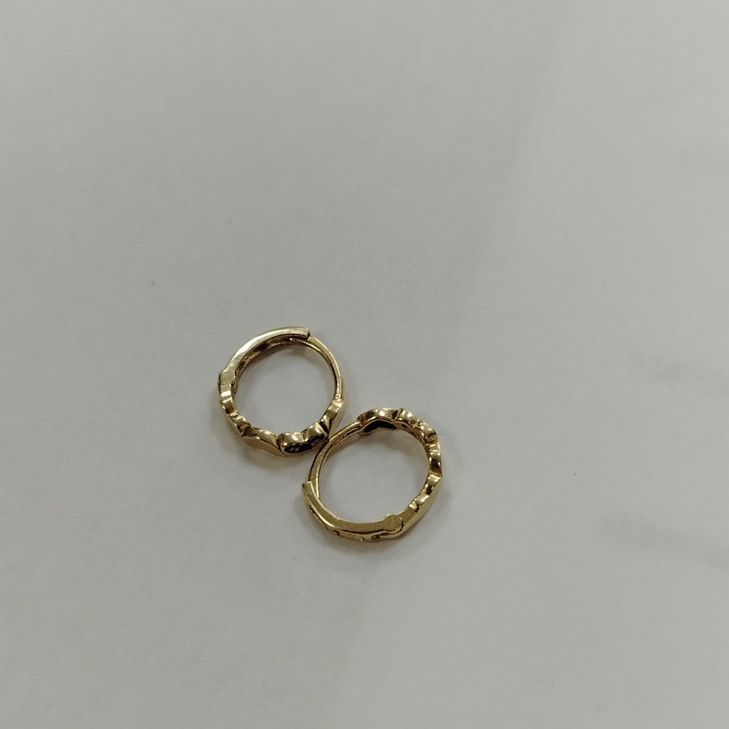ARRACADAS PAR ORO 14 K 1,00 GRMS (SEMINUEVO)