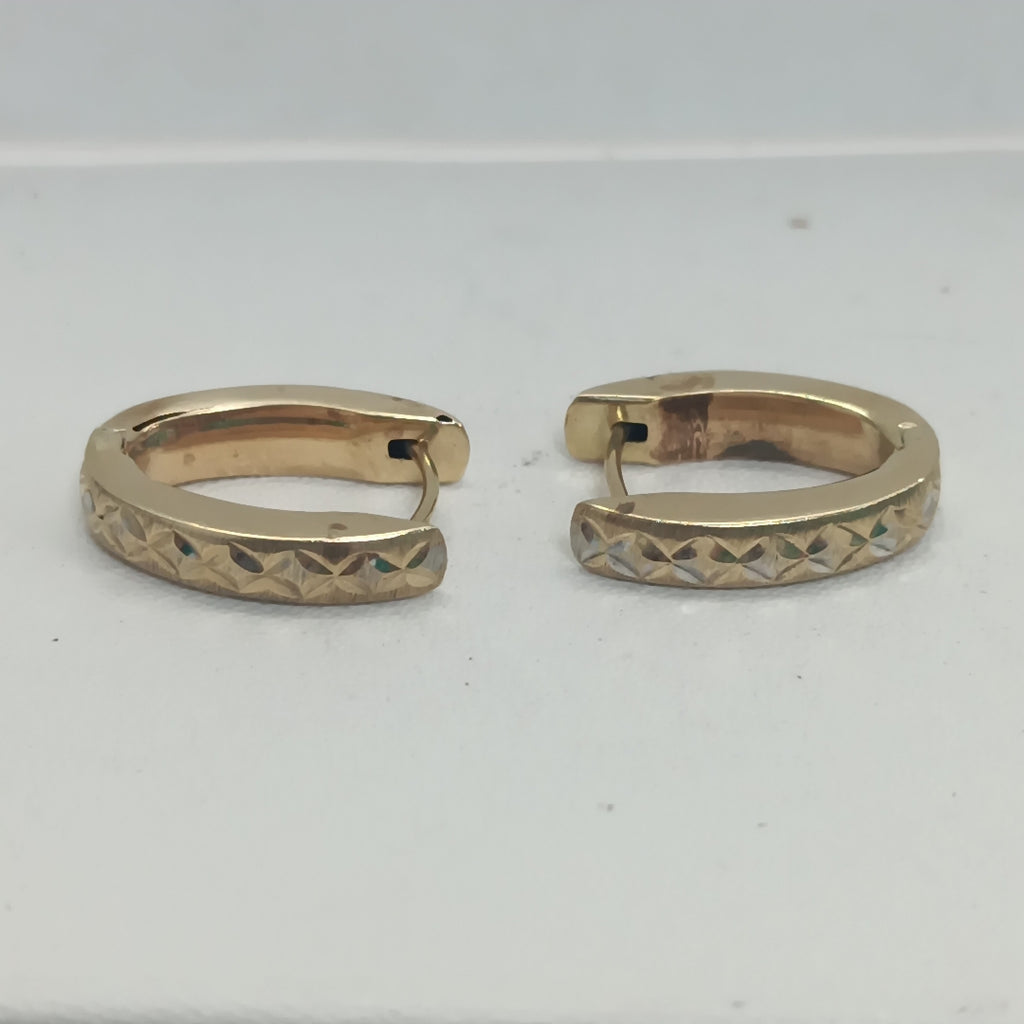 ARETES PAR ORO 14 K 2.3 GRMS (SEMINUEVO)