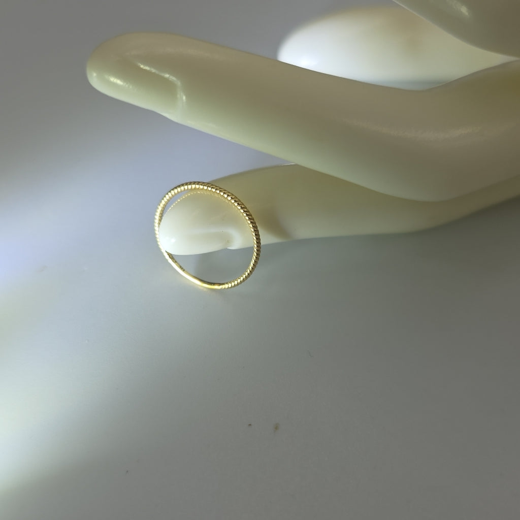 ARGOLLA ORO 14 K 0,90 GRMS (SEMINUEVO)