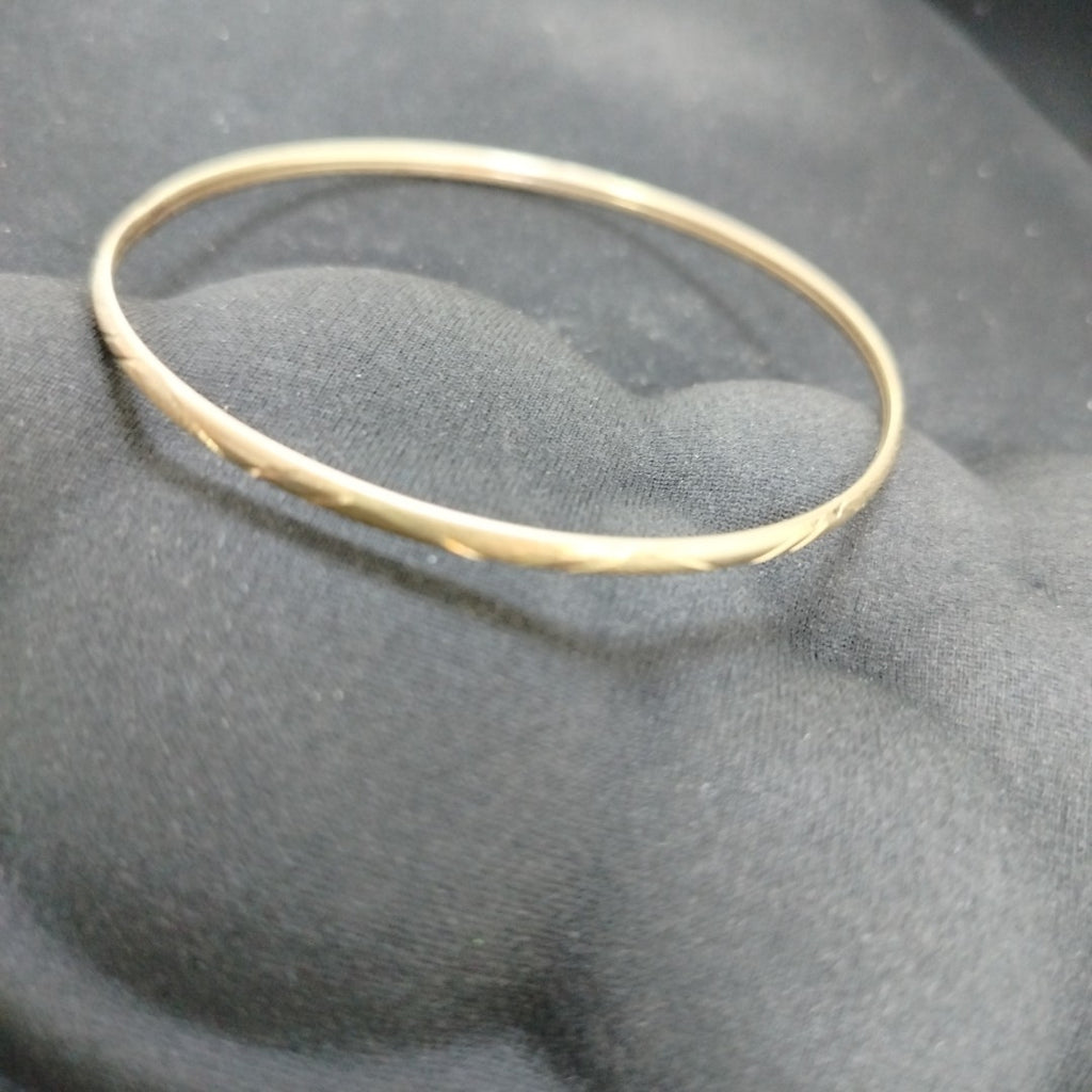 PULSERA RIGIDA ORO 10 K 3.5 GRMS (SEMINUEVO)
