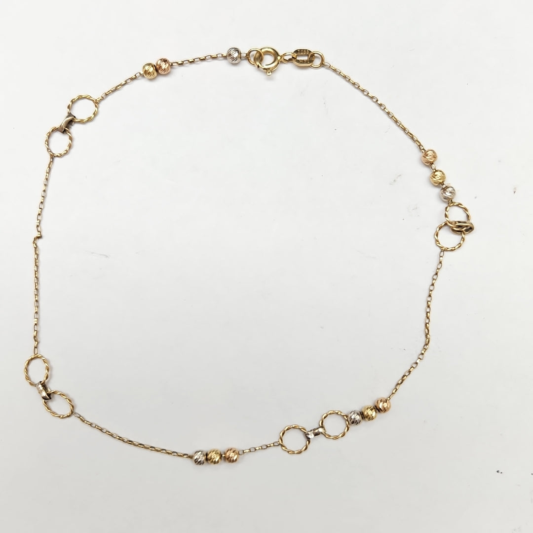 PULSERA ORO 14 K 2 GRMS (SEMINUEVO)