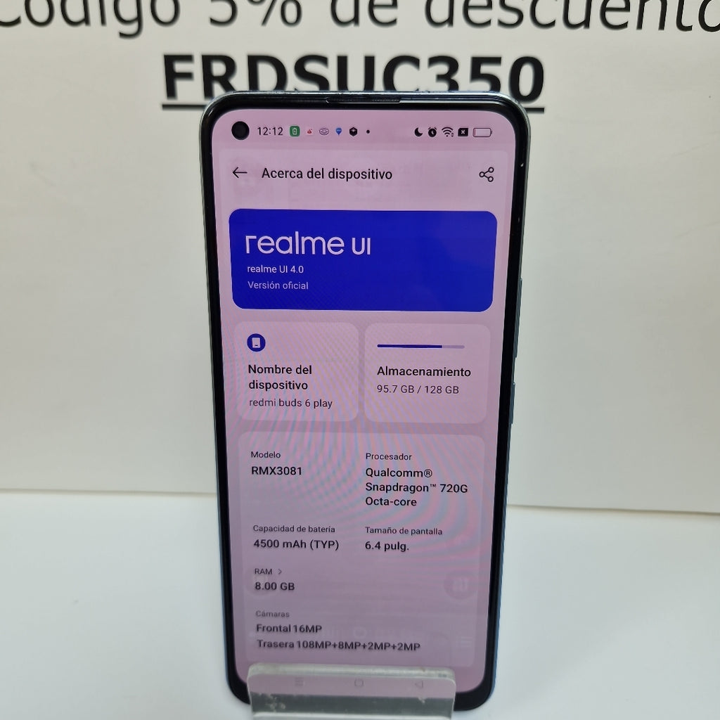 CELULAR OTRAS MARCAS OTROS MODELOS 128 GB 8 GB RAM (SEMINUEVO)