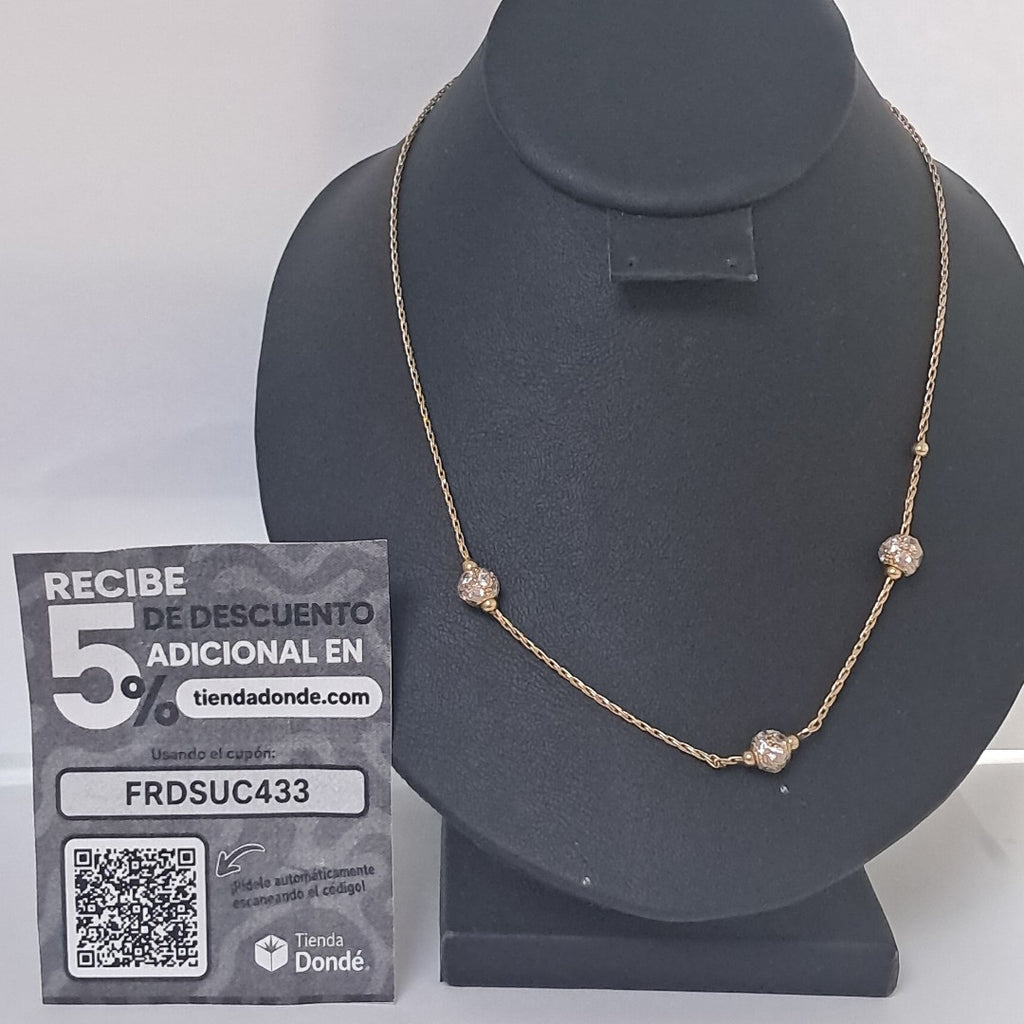 GARGANTILLA ORO 14 K 7,00 GRMS (SEMINUEVO)