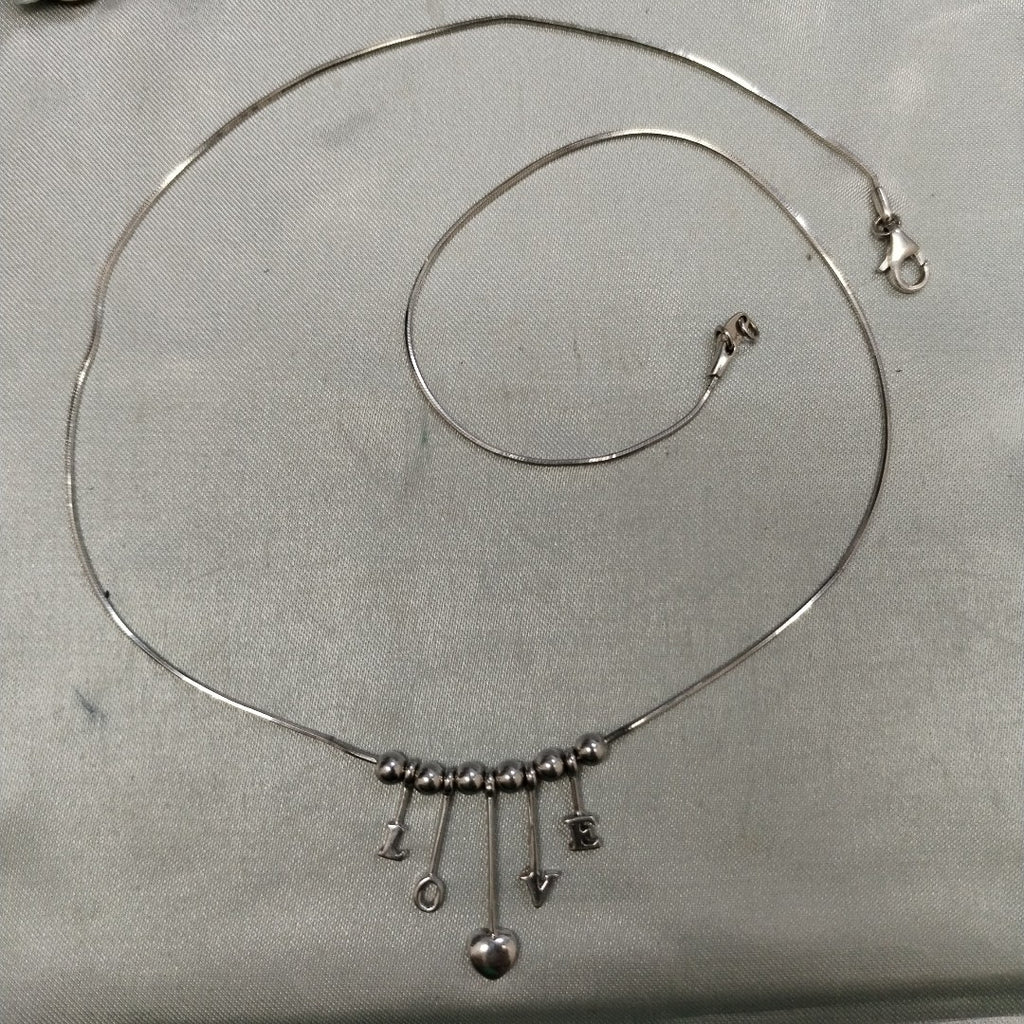 GARGANTILLA ORO BLANCO 14 K 5.9 GRMS (SEMINUEVO)