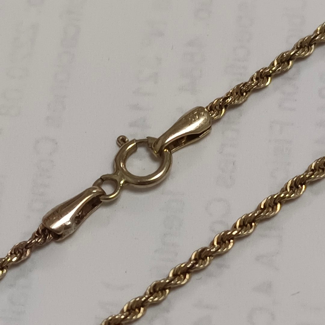 CADENA ORO 14 K 1.4 GRMS (SEMINUEVO)