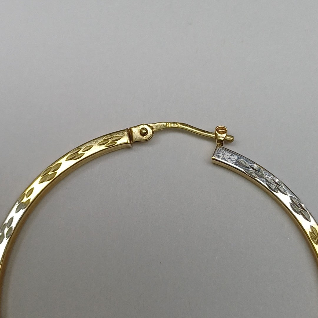 ARRACADAS PAR ORO 14 K 3.3 GRMS (SEMINUEVO)