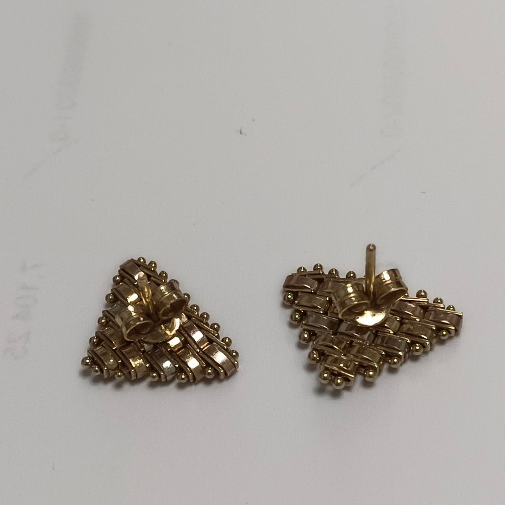 ARETES PAR ORO 14 K 2.7 GRMS (SEMINUEVO)