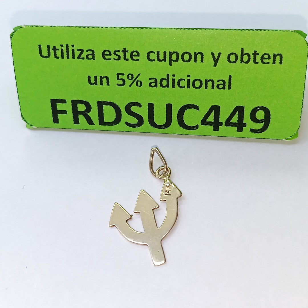 DIJE ORO 10 K 0,80 GRMS (SEMINUEVO)