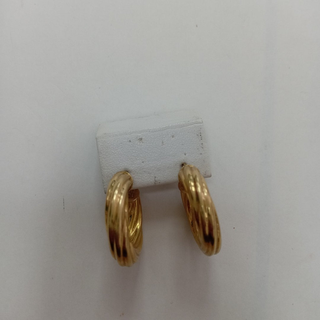 ARRACADAS PAR ORO 14 K 4.8 GRMS (SEMINUEVO)