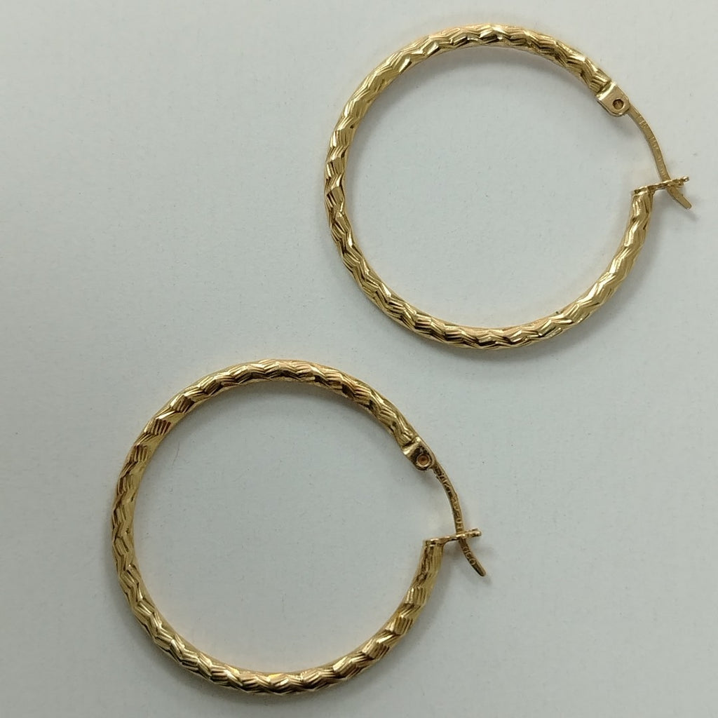 ARRACADAS PAR ORO 14 K 3 GRMS (SEMINUEVO)