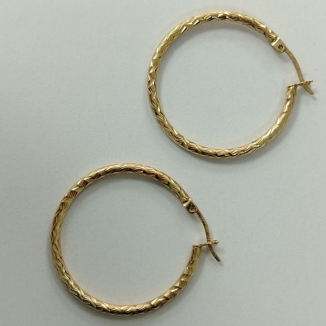 ARRACADAS PAR ORO 14 K 3 GRMS (SEMINUEVO)