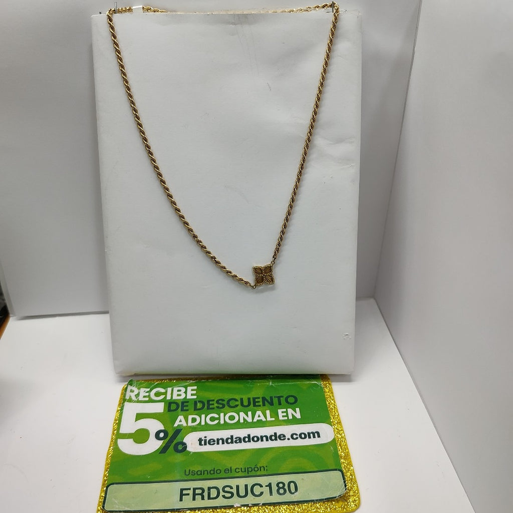 CADENA, DIJE ORO 10 K 4.4 GRMS (SEMINUEVO)