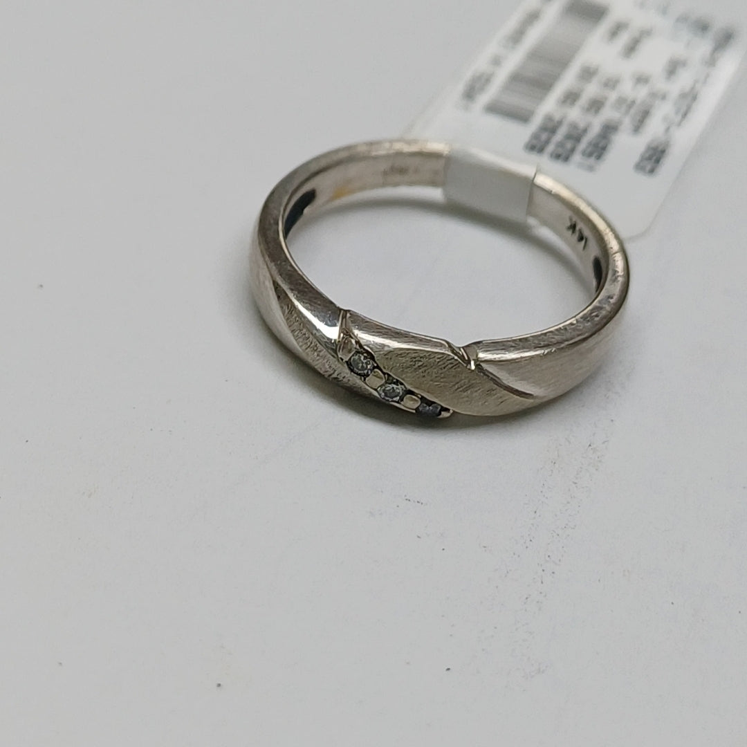 ARGOLLA ORO BLANCO 14 K 3,00 GRMS (SEMINUEVO)