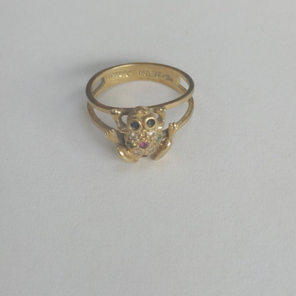 ANILLITO ORO 14 K 3.3 GRMS (SEMINUEVO)