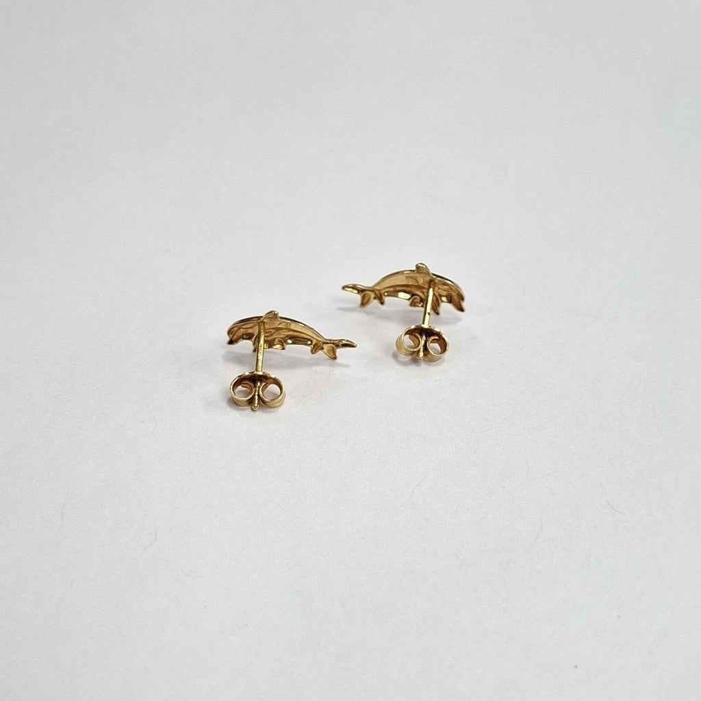 BROQUELES PAR ORO 14 K 1.1 GRMS (SEMINUEVO)