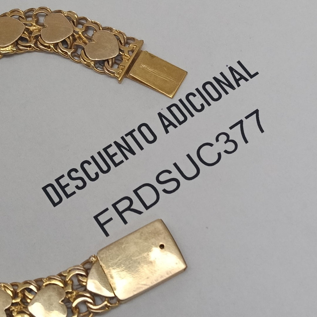 PULSERA ORO 14 K 22.9 GRMS (SEMINUEVO)