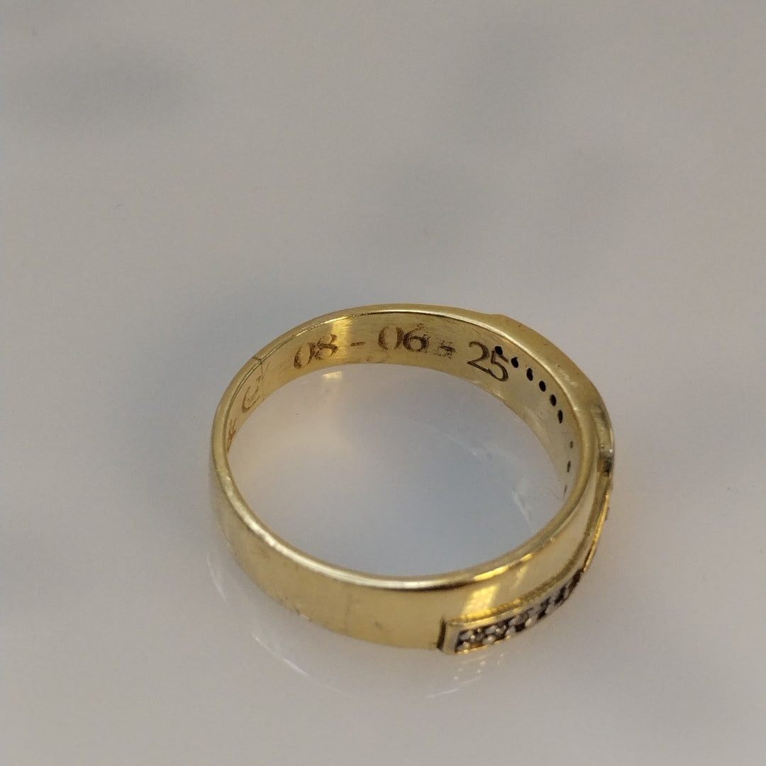 ARGOLLA ORO 14 K 5.3 GRMS (SEMINUEVO)