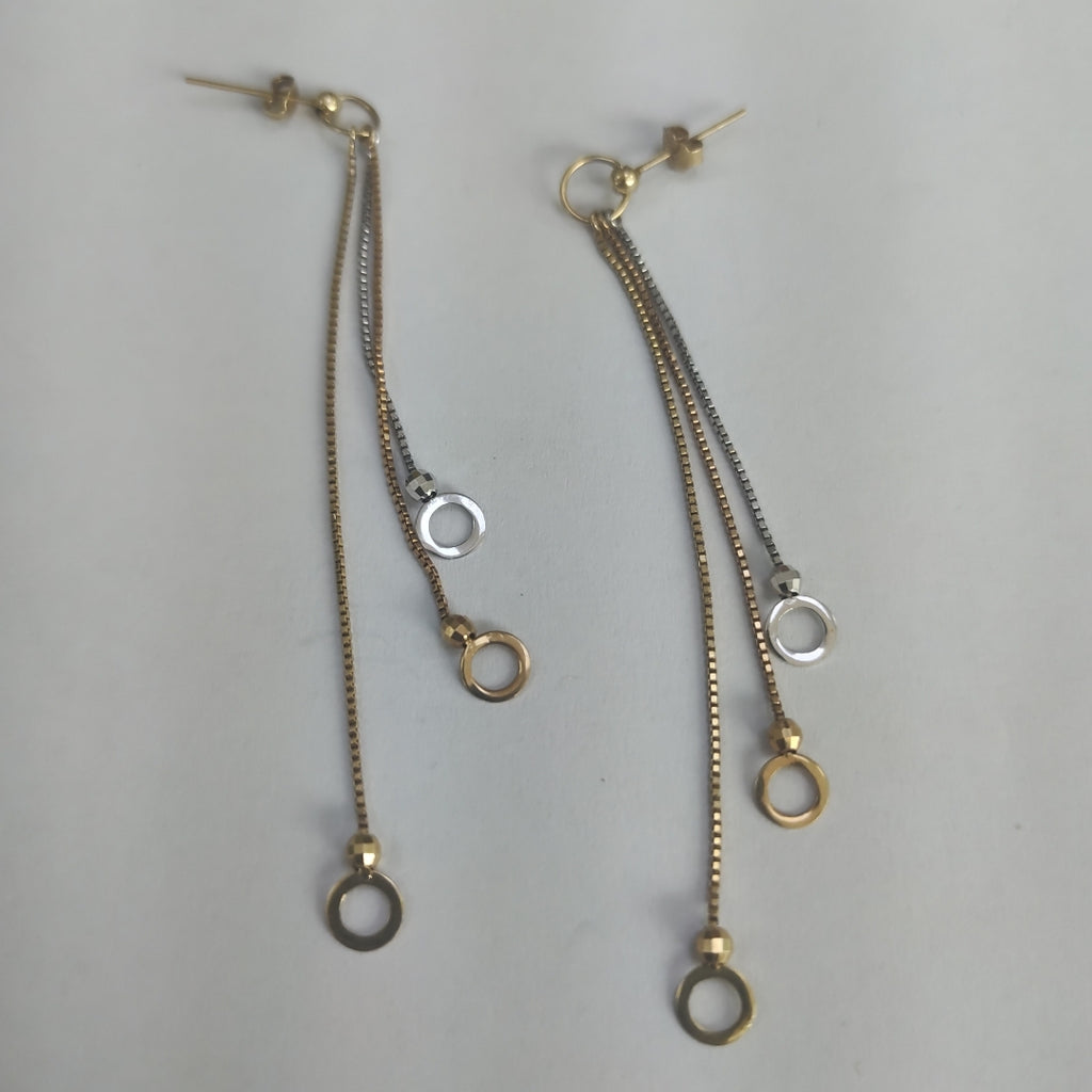 ARETES PAR ORO 10 K 3 GRMS (SEMINUEVO)