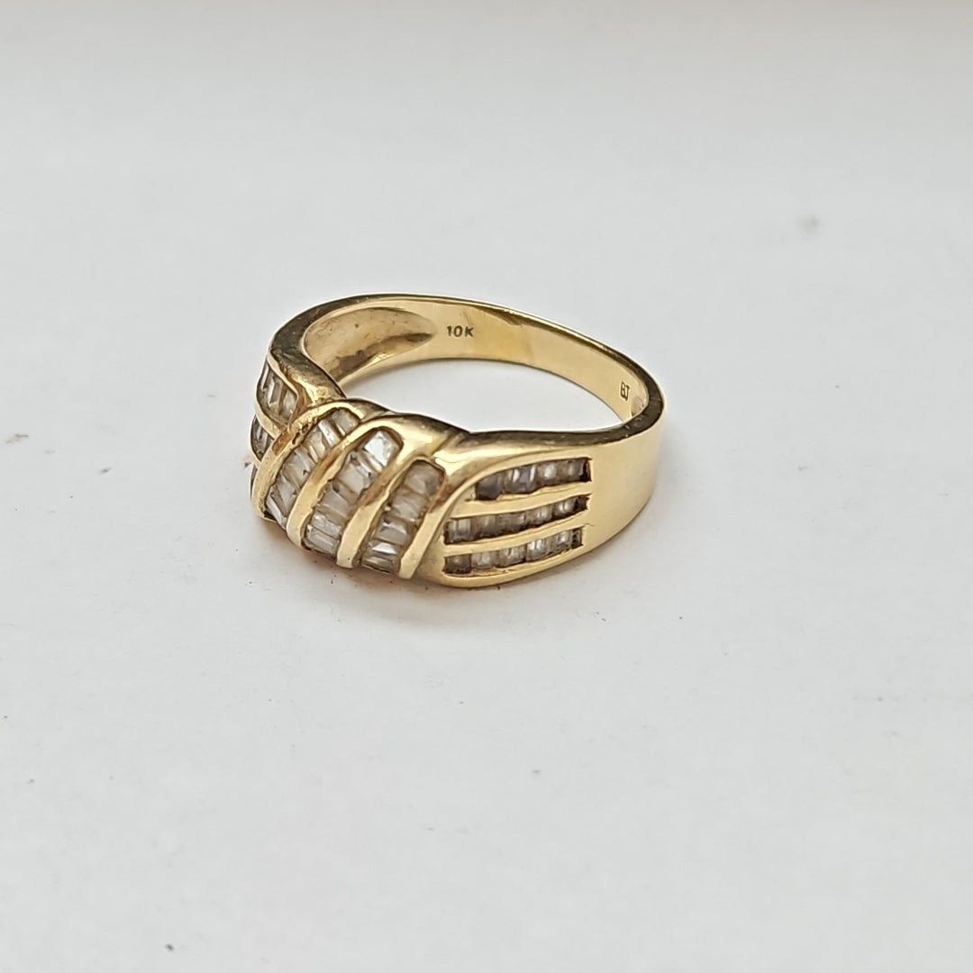 ANILLO ORO 10 K 4.3 GRMS (SEMINUEVO)