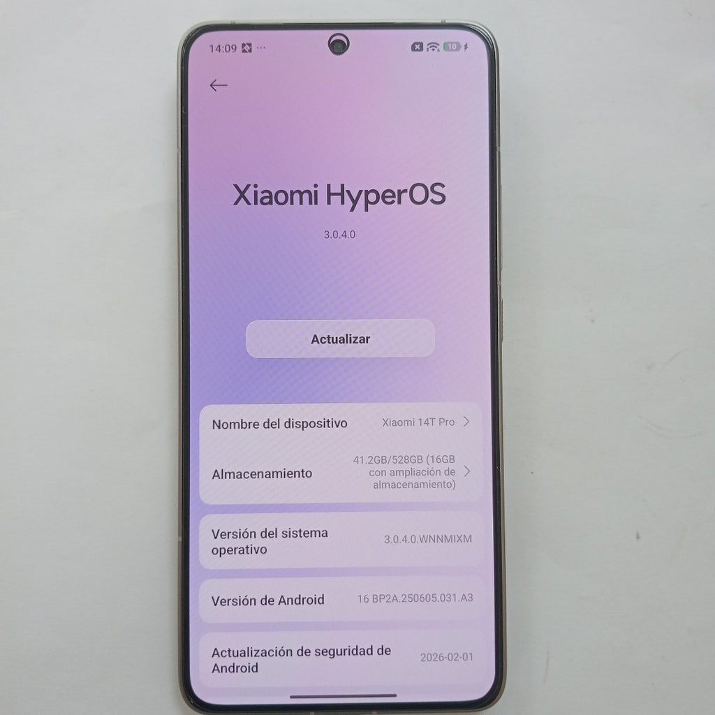 CELULAR XIAOMI 14T PRO 2407FPN8EG (2024) 512 GB 12 GB RAM (SEMINUEVO)