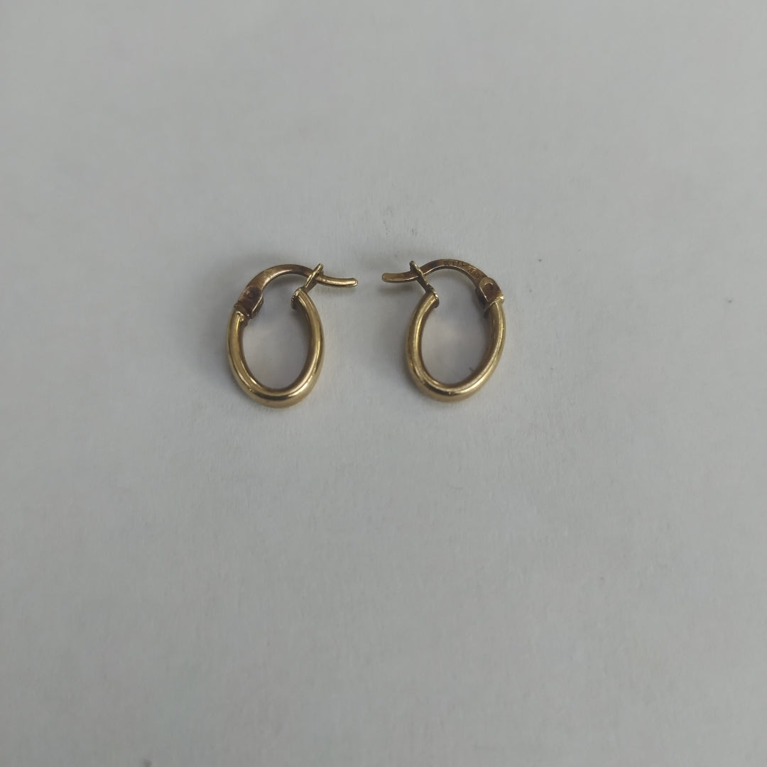 ARETES PAR ORO 14 K 1.2 GRMS (SEMINUEVO)