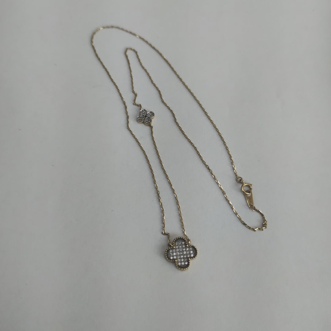 COLLAR, PULSERA ORO 14 K 2.6 GRMS (SEMINUEVO)