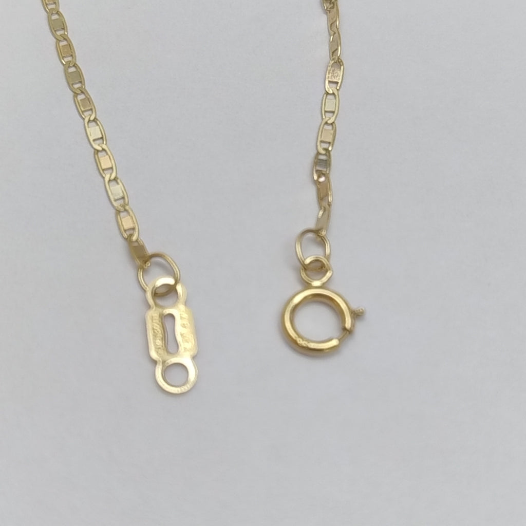 CADENA ORO COMBINADO 14 K 1.4 GRMS (SEMINUEVO)