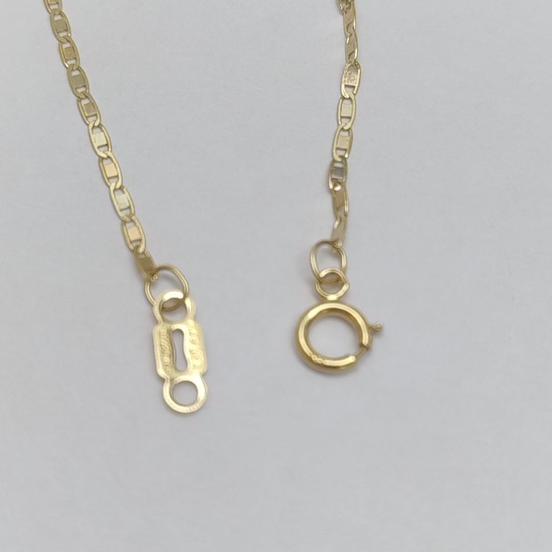 CADENA ORO COMBINADO 14 K 1.4 GRMS (SEMINUEVO)