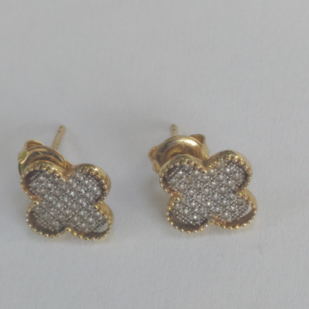 ARETES PAR ORO 14 K 2.4 GRMS (SEMINUEVO)