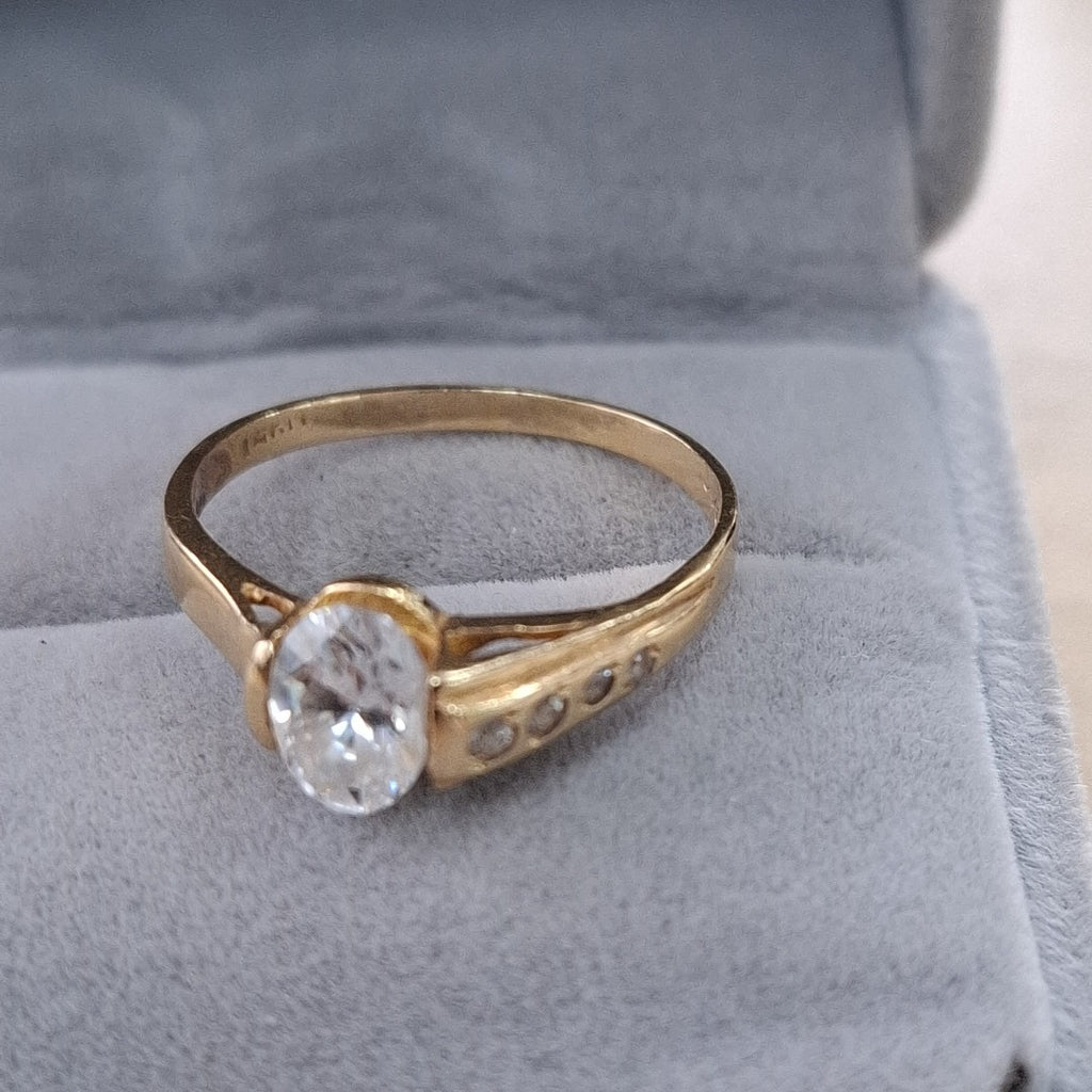 ANILLITO ORO 14 K 2.4 GRMS (SEMINUEVO)